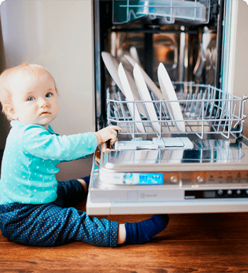 Opvaskemaskine gør det selv hjælp